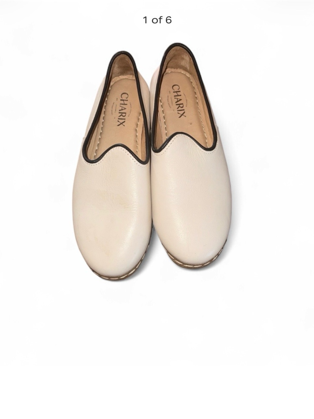 Charix Leather slip on flats